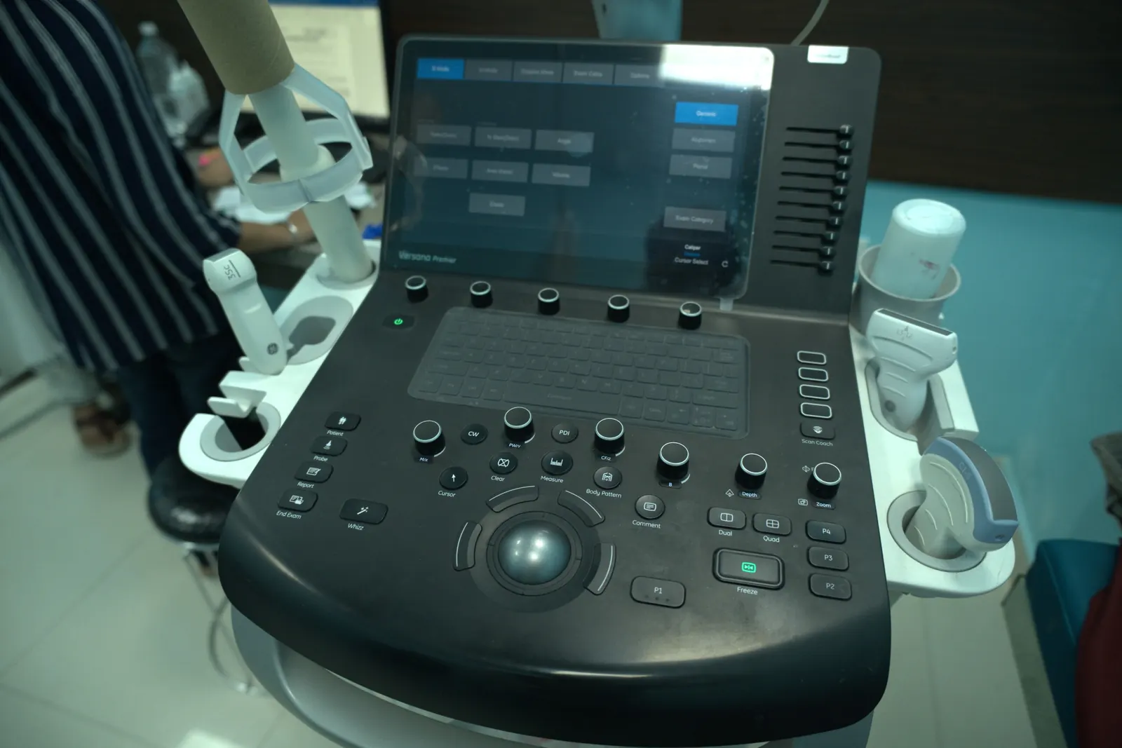 Ultrasound imaging equipment at Smart City Hospital